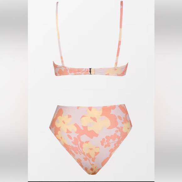 Ruched Tie Cutout One Piece Swimsuit - Picture 4 of 6